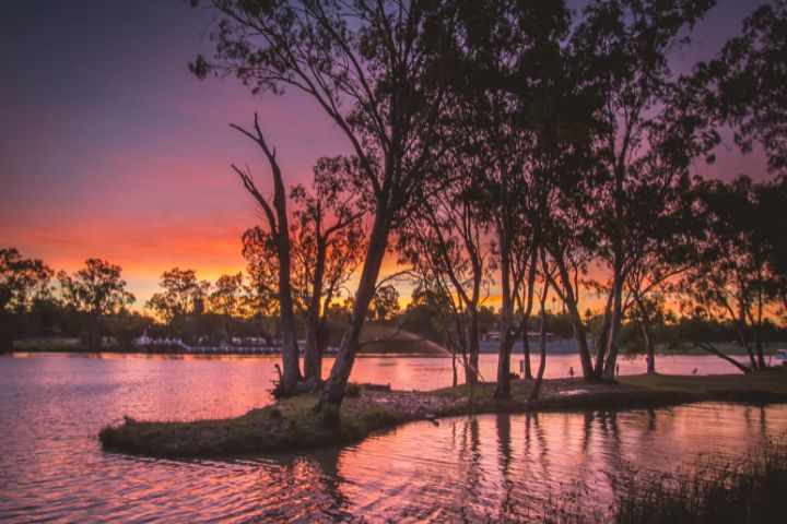 Murray River, Mildura Victoria Sunset